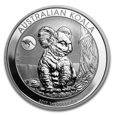 2017 1oz Silver KOALA - Kangaroo Privy